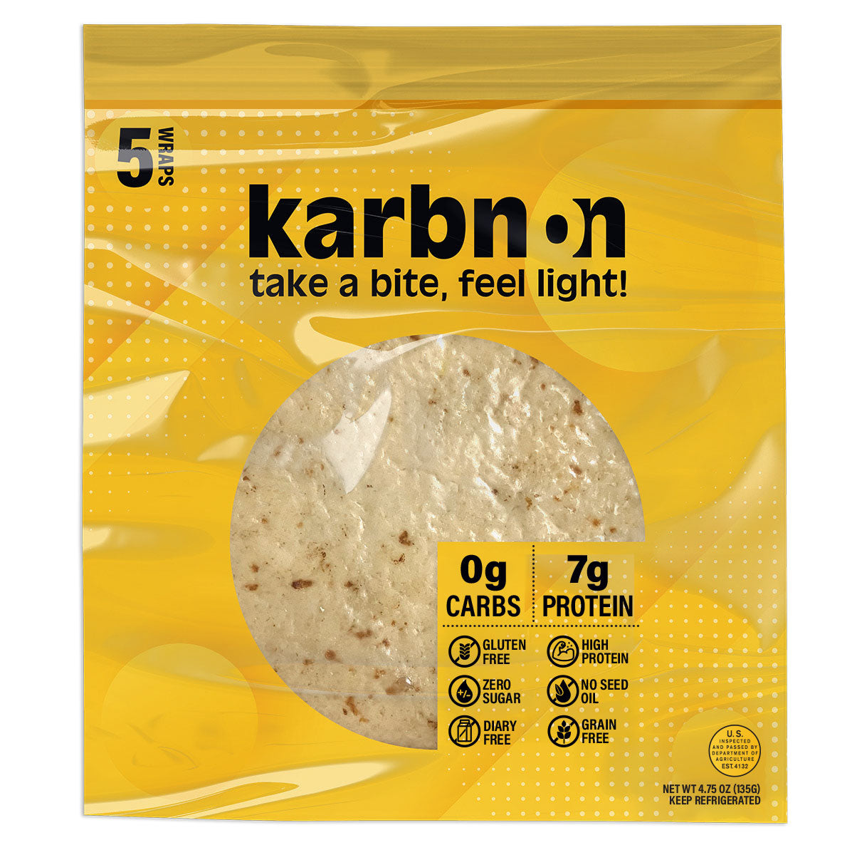 6" Tortilla Wrap (5 pack )